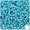 BeadTin Sky Blue Pearl 6mm Round Plastic Craft Beads (500pcs)